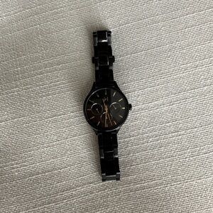 MVMT Women’s Black Steel Analog Watch